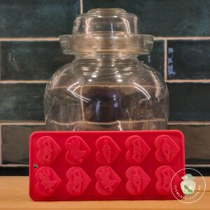 Valentin napi csomag: 5L-es Fermentáló üveg + szívecskés szilikon forma